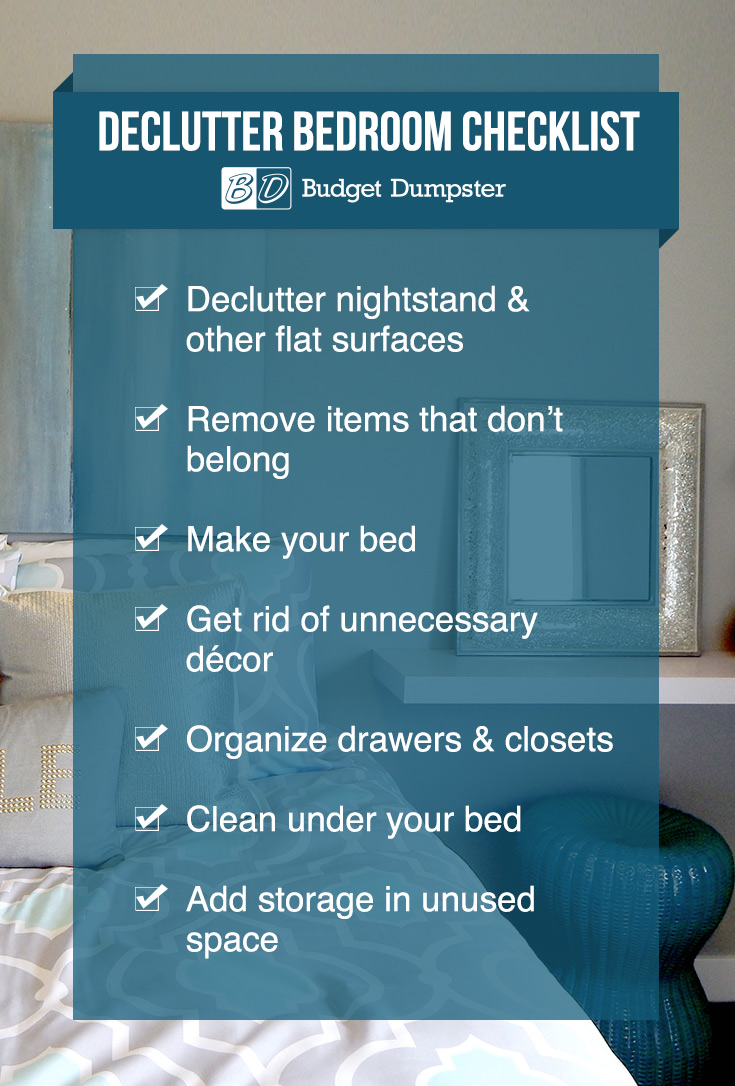 How To Declutter Your Master Bedroom Budget Dumpster