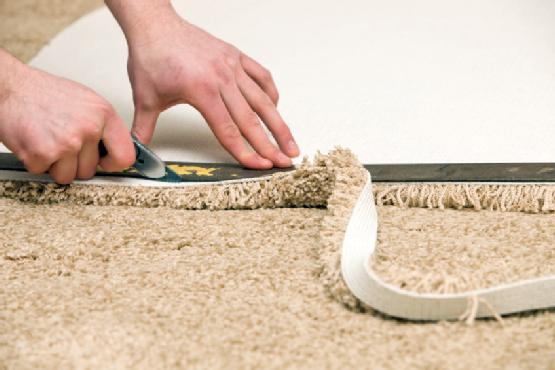 How to easily cut carpet 