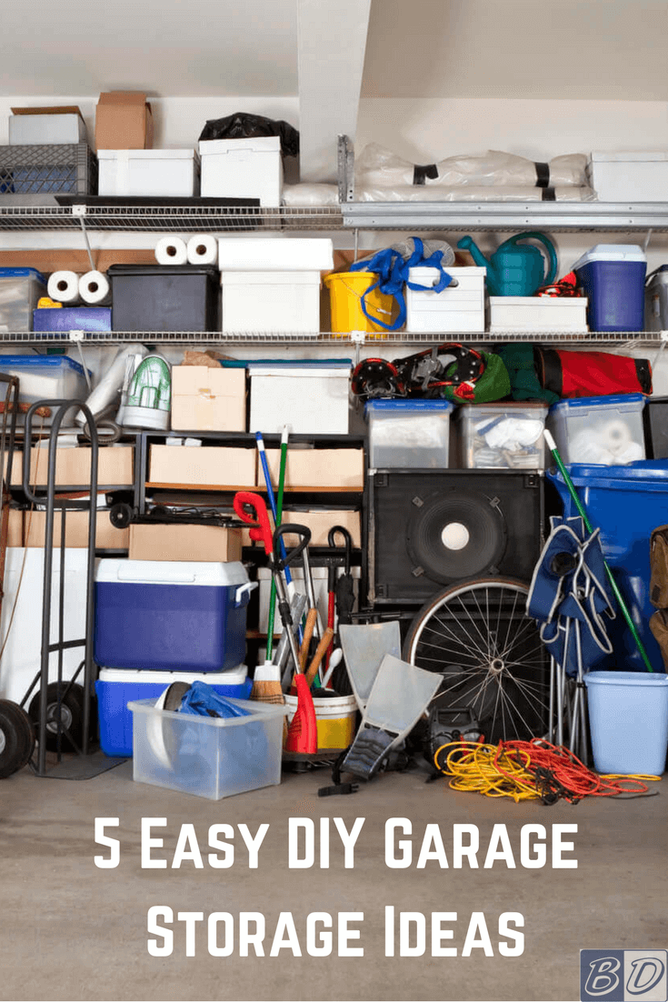 5 Easy DIY Garage Storage Ideas | Budget Dumpster