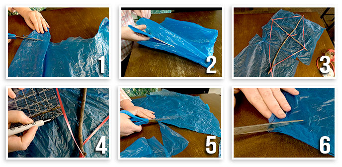 How to Make a Plastic Bag Kite