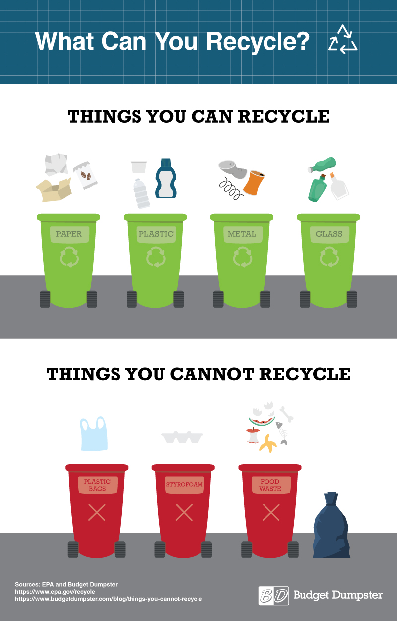 What Can You Recycle? Infographic