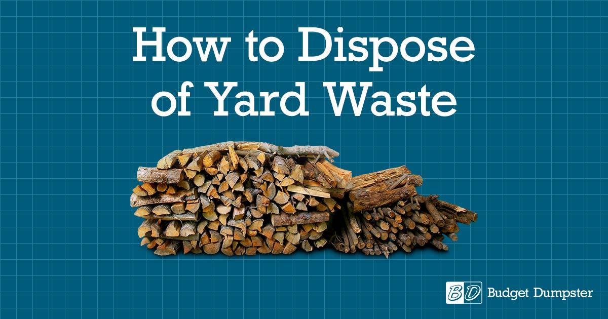 How to Dispose of Yard Waste in the DFW Area